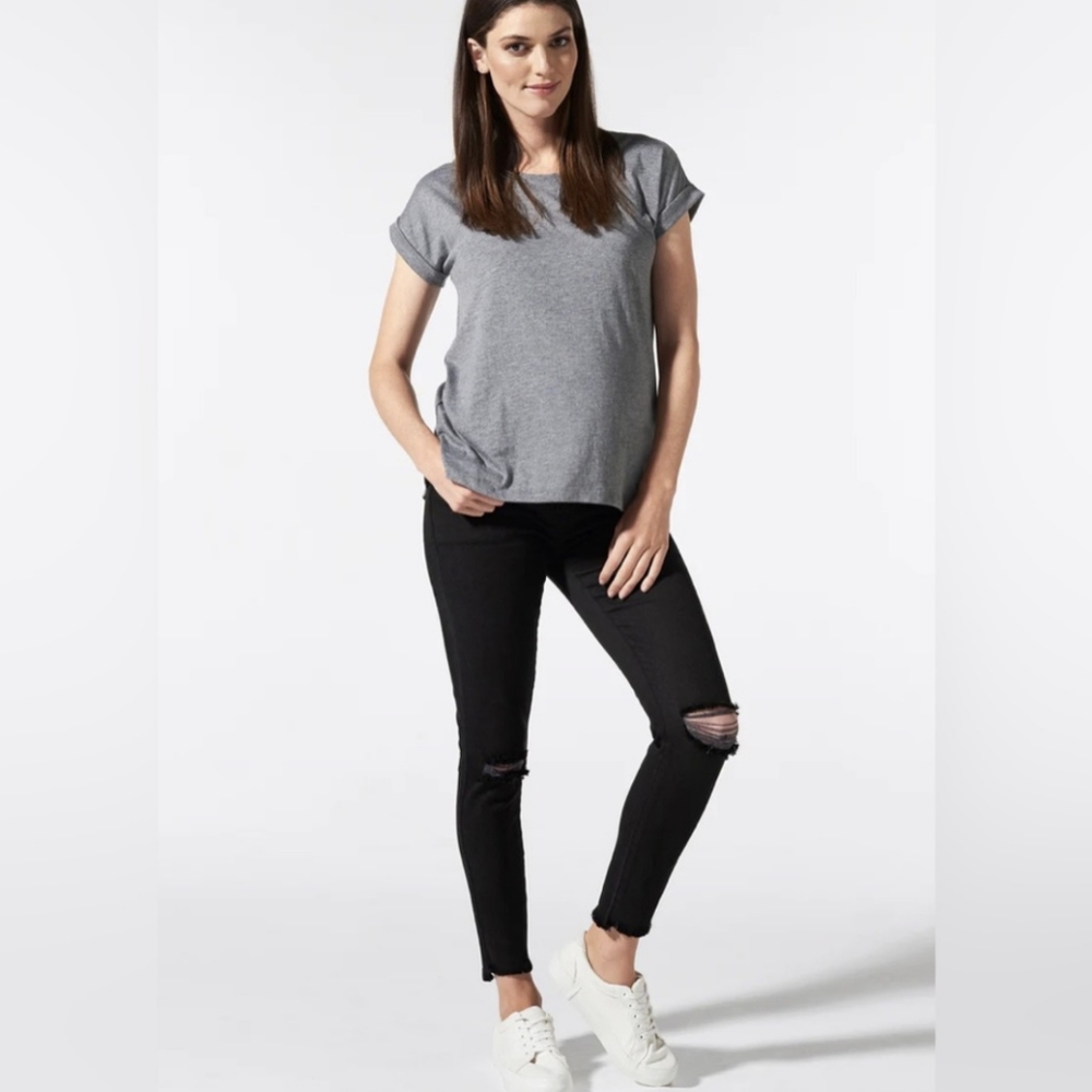 BLANQI DENIM Women's Maternity Belly Support Skinny Jeans Size 10